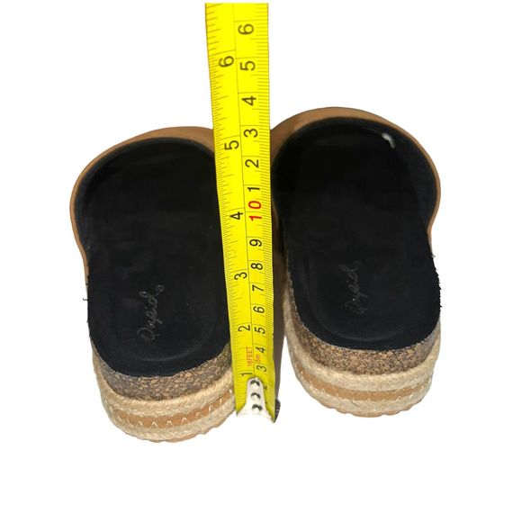 Qupid Espadrilles Everyday Black Tan Sandals Women’s Size 6 - Picture 10 of 10